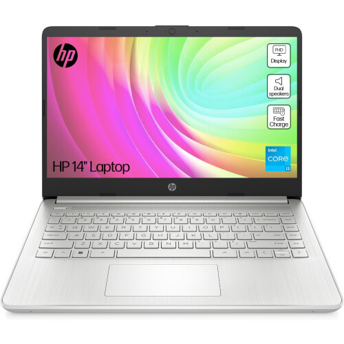 HP HP 14" Laptop, Intel Core i3-1215U Processor, 8 GB RAM, 256 GB SSD