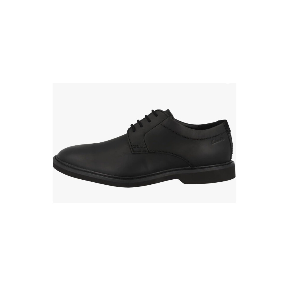 Clarks Men's Atticus Ltlace Oxford, Black Leather, 6 UK