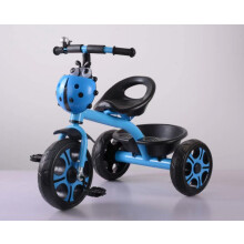 kids tricycle with basket big wheels metal Frame kids bike Ladybug