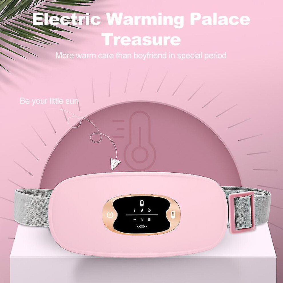Usb Electric Heating Menstrual Heat Massage Belt For Period Pain Relief Cramps Women Gifts