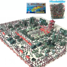 575pcs World War Military Soldiers Set Battlefield Figures Playset