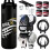(Blk Set) 2ft Punch Bag Set Kids Boxing Training Hanging Bag 1
