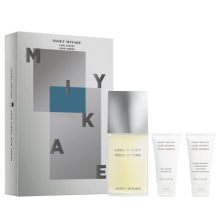 Issey Miyake L'eau D'issey Pour Homme Gift Set Eau de Toilette 125ml + Shower Gel 50ml + Aftershave Balm 50ml
