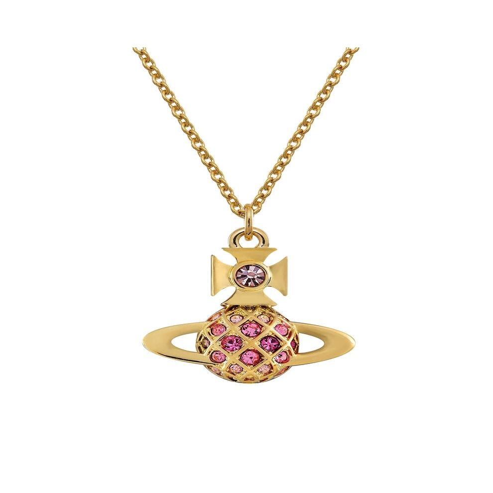 Vivienne Westwood - Willa Bas Relief Pendant / Light Rose Gold