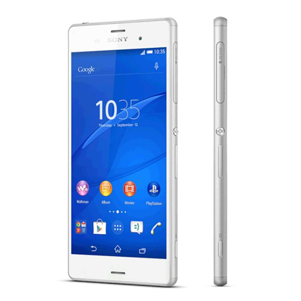 Sony (Simple Set, White) Xperia Z3 D6603 4G 16Gb 3Gb Ram Mobile