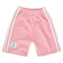 (7-8 Years, Pink) 2-12 Years Kids Shorts Striped Sports Short Pants