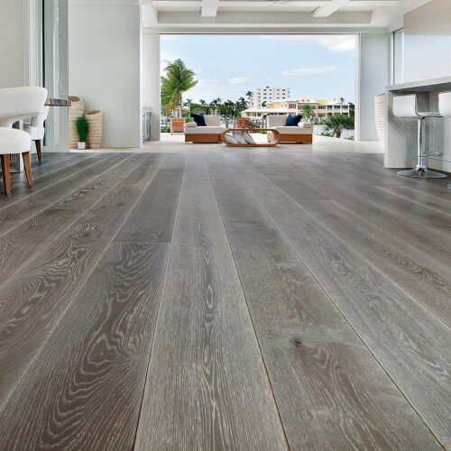 Living And Home 72 Pcs Rustic Style Wood Plank PVC Flooring
