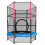 Galactica GALACTICA Children's Mini Trampoline With Safety Net - 4.5ft 1