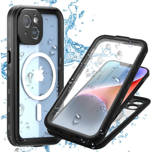 For iPhone 14 - Waterproof 360° Full Body Protector Cover Phone Case