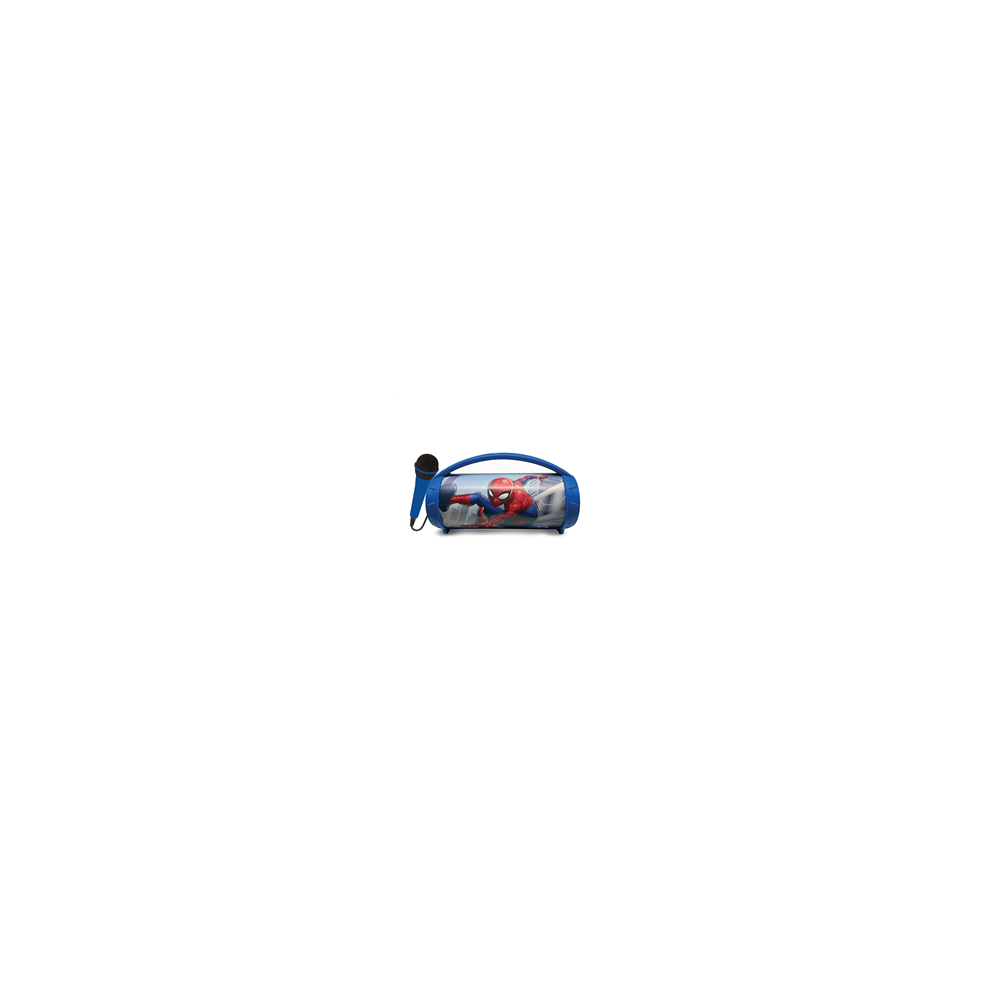 Lexibook Spider-Man Tooth Speakers With Lights & Mic - Blue 3380743105857