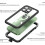 For iPhone 14 Pro Waterproof 360° Full Body Protector Cover Phone Case 2