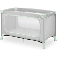 Hauck Dream N Play Plus Travel Cot For Babies & Toddlers - Dusty Mint