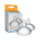 Dr Browns Options+ Level 3 Narrow Neck Teat 2 Pack  - Transparent 6