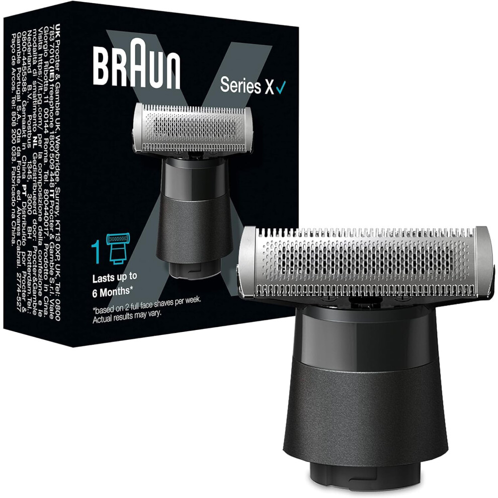 Braun Series X Replacement Blade 4D-Blade With Two-Way Comb& Flex Head-image-OPC-PFP7BVZ-NEW