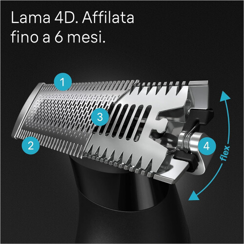 Braun Braun Series X Replacement Blade 4D-Blade With Two-Way Comb& Flex Head 2