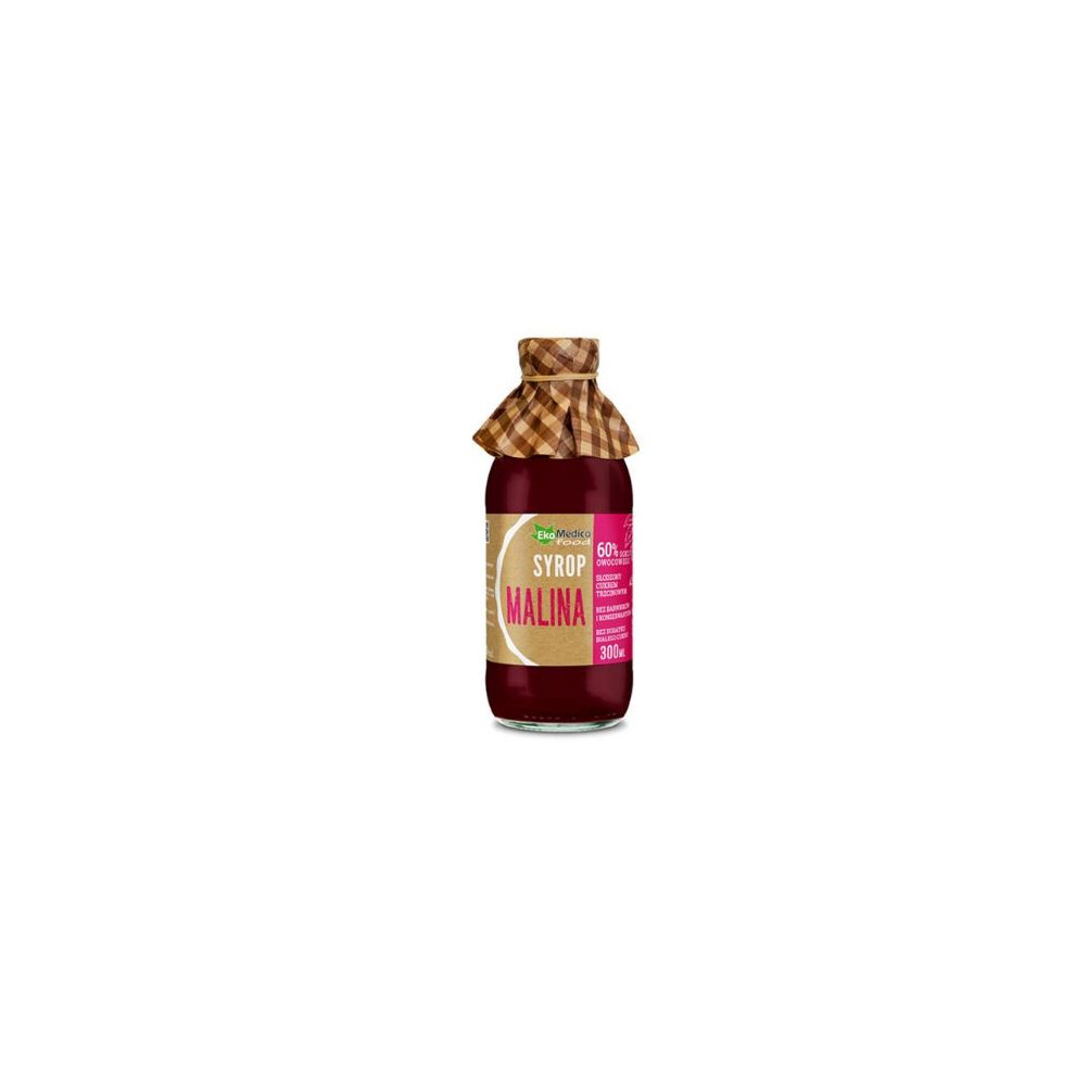 EkaMedica Malina syrop 300ml Raspberry fruit syrup