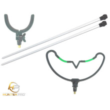 Hunter Pro/Roddarch 4pc Bank Stick Set - 2x Bank Sticks, 'V' Rest and Feeder Rest