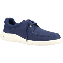 (Blue, 10.5 (Adults')) Sperry Capt Launch Moc Seacycled Uppers Men's Navy Lace-Up Shoes