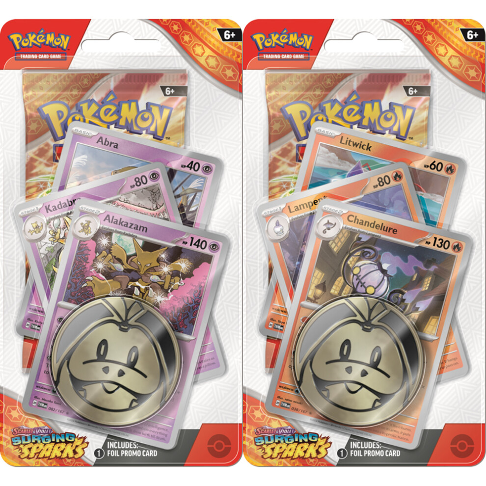 Pokemon TCG Scarlet & Violet: Surging Sparks - Premium Checklane