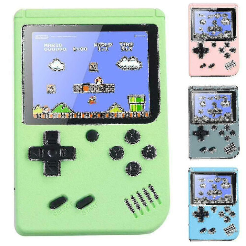 (blue singles) Gameboy Built-in 500 Classic Game Retro Video Game Console 1