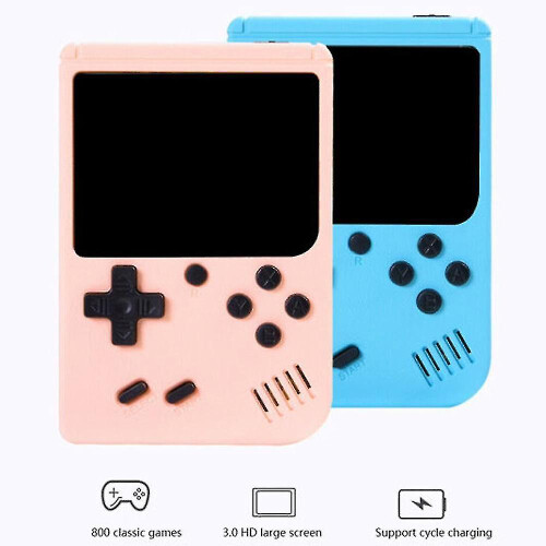 (green singles) Gameboy Built-in 500 Classic Game Retro Video Game Console 1