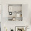 Home Discount Priano 2 Door Bathroom Wall Cabinet Mirrored Shelf 5