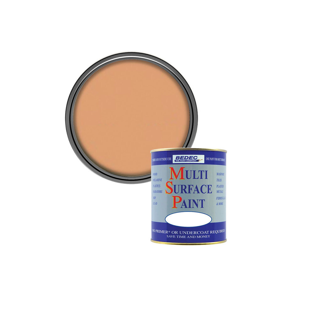 Bedec 750Ml Multi Surface Paint Satin Soft Clay 5055006703405