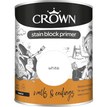 Crown Multi Surface Primer Undercoat Quality Paint WHITE 2.5L