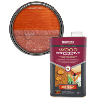 Barretine Wood Protective Treatment Paint 1L Red Cedar