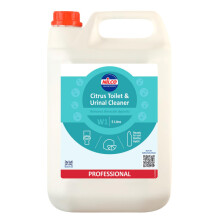 Nilco W1 Citrus Toilet & Urinal Cleaner 5L / 1L to Remove Limescale Deposits Volume=5L