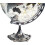 Silver Globe Desk Lamp, 3 meter String Lights, Globe Diam. 20 cm, Warm White Light 6