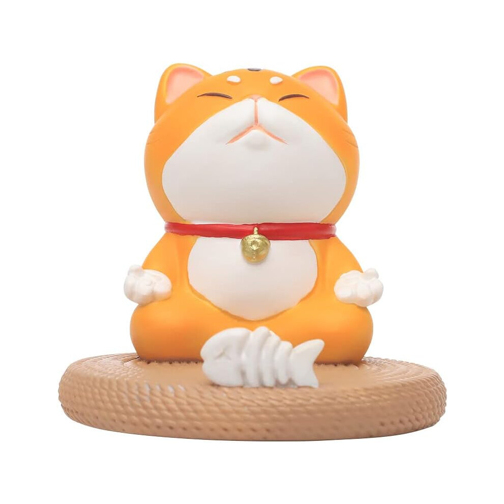 Creative Cartoon Kitten And Dog Desktop Mobile Phone Holder Lazy People Follow Drama Plank Support Rack Resin Artifact Decoration 7420221295604