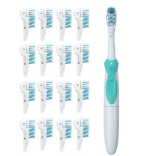 16Pcs Dual Toothbrush Accessories Electric Brush Heads for Oral-B 3733 4732 4734
