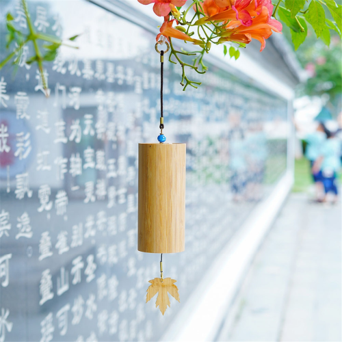 Chakra Chime Bamboo Meditation Chimes For Outdoors Wind Chime Sound 2