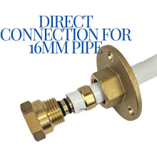 Wärmer System Wallplate PSW Flange Bracket16mm Plastic Pipe Through The Wall 1/2 inch BSP Flanged Fitting