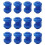 Lot de 12 embouts de trampoline 25 mm 1
