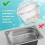 3 Pieces Ultrasonic Cleaner Baskets Ultrasonic Parts 5