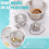 3 Pieces Ultrasonic Cleaner Baskets Ultrasonic Parts 4