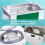 3 Pieces Ultrasonic Cleaner Baskets Ultrasonic Parts 6