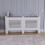 Home Discount (Extra Large) Milton Radiator Cover Heating Guard Cabinet Slats 2