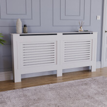 (Extra Large) Milton Radiator Cover Heating Guard Cabinet Slats