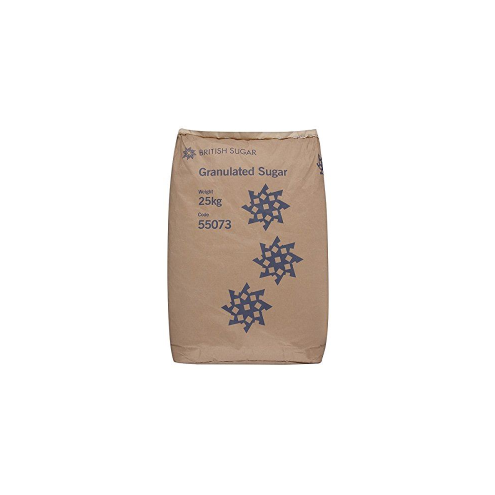 Spoon British Granulated Sugar 25Kg Silver