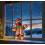 Gingerbread Christmas Infinity Mirror Light 60cm - Double-Sided LED Tunnel with Multicolor LEDs 1