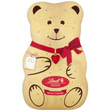 Lindt Teddy 3D Milk Chocolate Christmas Advent Calendar 310g