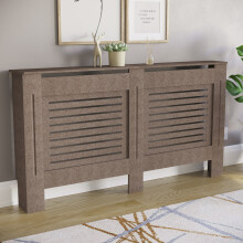 (Large) Milton Radiator Cover Heating Guard Cabinet Vents