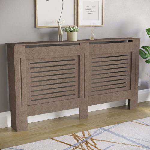 Home Discount (Large) Milton Radiator Cover Heating Guard Cabinet Vents