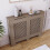 Home Discount (Medium) Oxford Radiator Cover Heating Guard Cabinet Cross 6