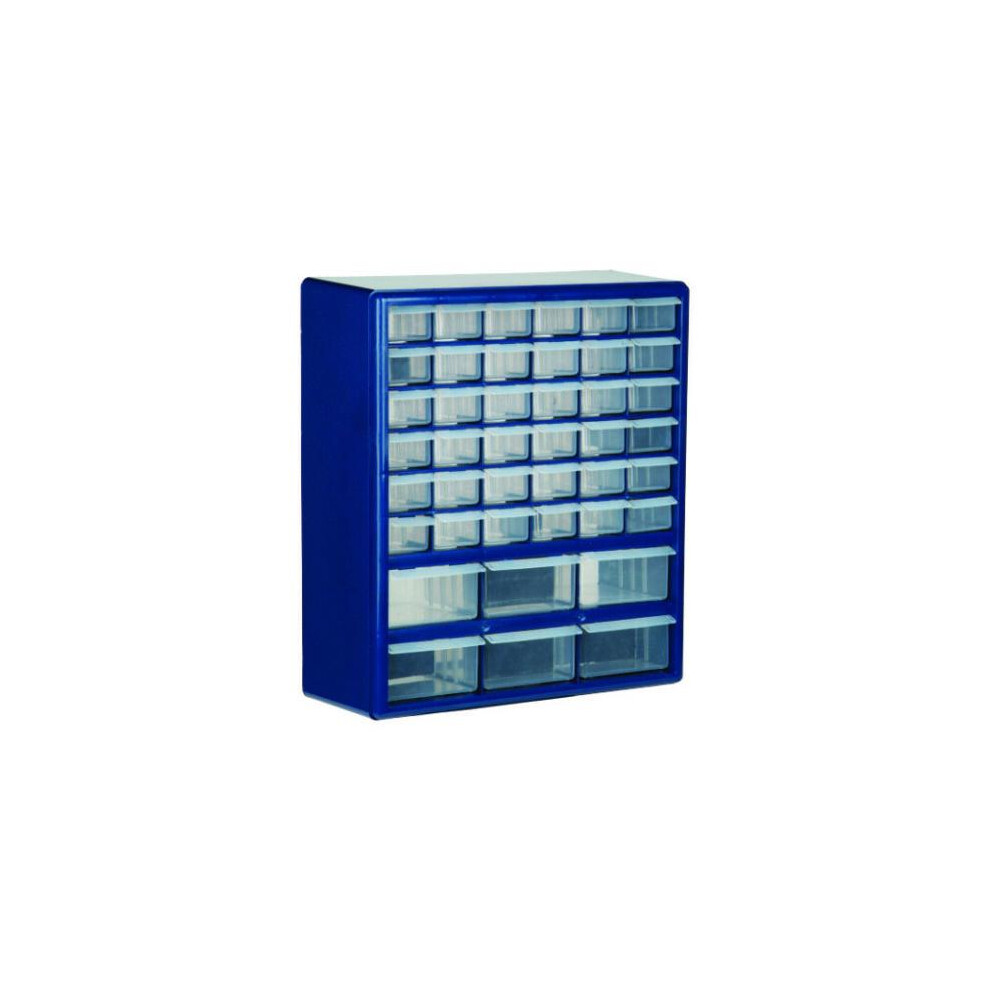 42 Multi Drawers Bin Rack Parts Organiser Storage Cabinet Toolcraft Box wall
