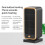 500W Portable Space Fan Heater Electric PTC Ceramic 3