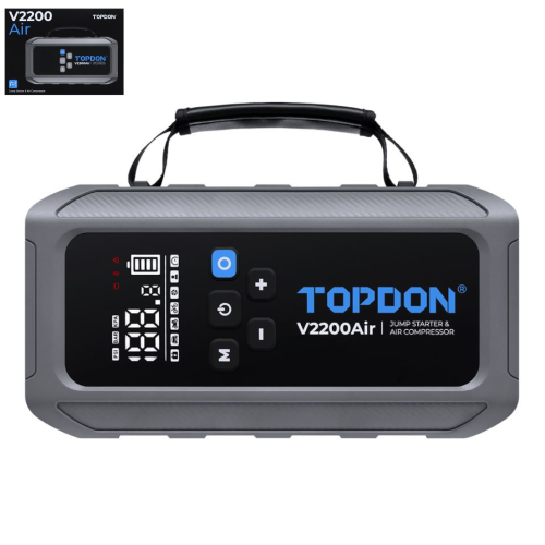 Topdon V2200AIR Jump Starter and Air Compressor 1